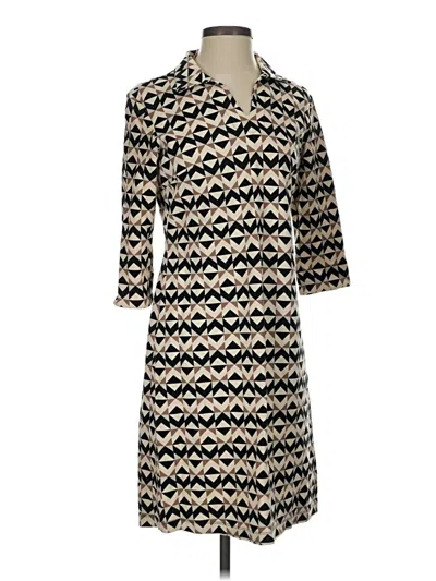 Pre-owned J. Mclaughlin Casual Dress In Brown