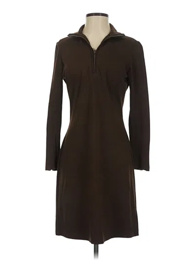 Pre-owned J. Mclaughlin Casual Dress In Brown
