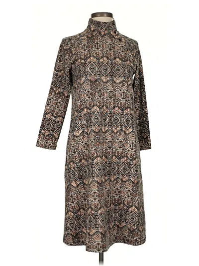 Pre-owned J. Mclaughlin Casual Dress In Brown