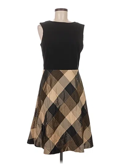 Pre-owned J. Mclaughlin Casual Dress In Brown