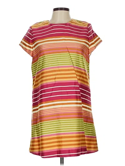 Pre-owned J. Mclaughlin Casual Dress In Brown
