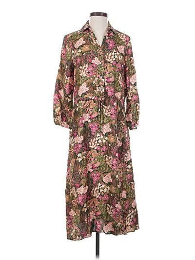 Pre-owned J. Mclaughlin Casual Dress In Brown