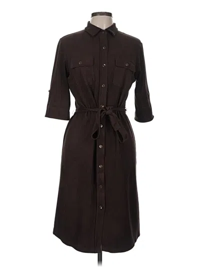 Pre-owned J. Mclaughlin Casual Dress In Brown