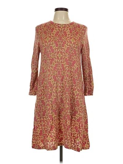 Pre-owned J. Mclaughlin Casual Dress In Burgundy