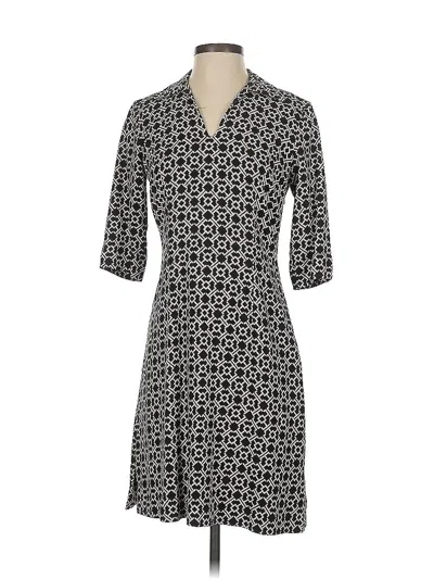 Pre-owned J. Mclaughlin Casual Dress In Gray