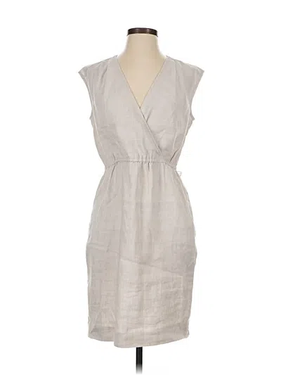 Pre-owned J. Mclaughlin Casual Dress In Gray