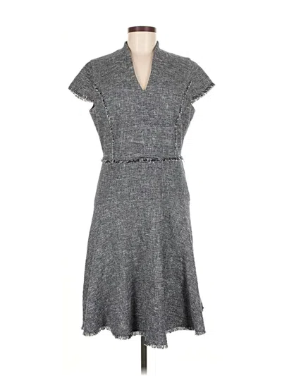 Pre-owned J. Mclaughlin Casual Dress In Gray