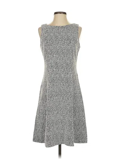 Pre-owned J. Mclaughlin Casual Dress In Gray