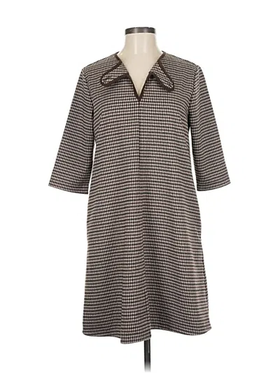 Pre-owned J. Mclaughlin Casual Dress In Gray