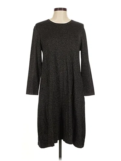 Pre-owned J. Mclaughlin Casual Dress In Gray