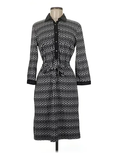 Pre-owned J. Mclaughlin Casual Dress In Gray