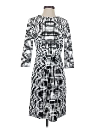 Pre-owned J. Mclaughlin Casual Dress In Gray
