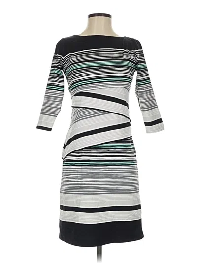 Pre-owned J. Mclaughlin Casual Dress In Gray