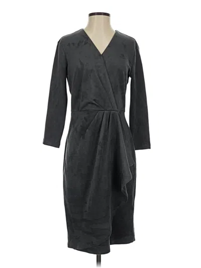 J. Mclaughlin Casual Dress In Gray