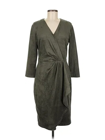 Pre-owned J. Mclaughlin Casual Dress In Gray