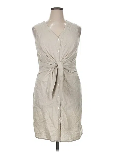 Pre-owned J. Mclaughlin Casual Dress In Gray