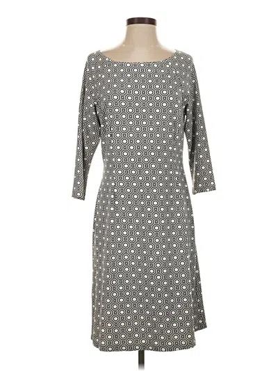 Pre-owned J. Mclaughlin Casual Dress In Gray