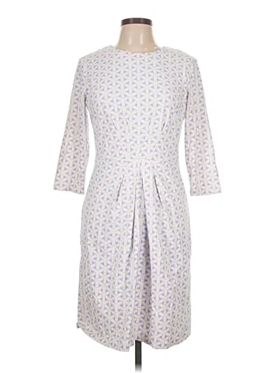 Pre-owned J. Mclaughlin Casual Dress In Gray