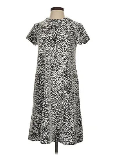Pre-owned J. Mclaughlin Casual Dress In Gray