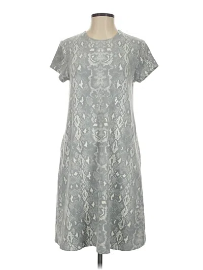 Pre-owned J. Mclaughlin Casual Dress In Gray