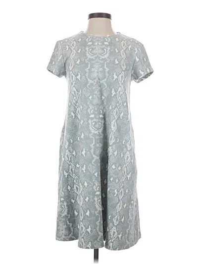 Pre-owned J. Mclaughlin Casual Dress In Gray