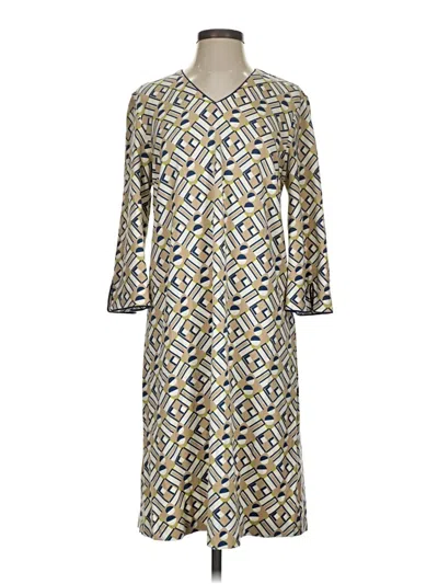 Pre-owned J. Mclaughlin Casual Dress In Gray