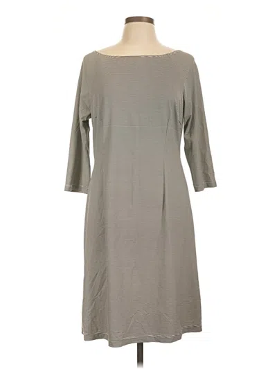 Pre-owned J. Mclaughlin Casual Dress In Gray