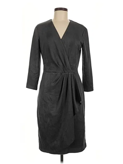 Pre-owned J. Mclaughlin Casual Dress In Gray