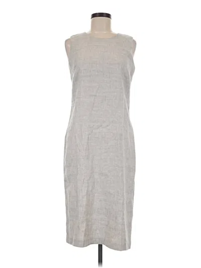 Pre-owned J. Mclaughlin Casual Dress In Gray