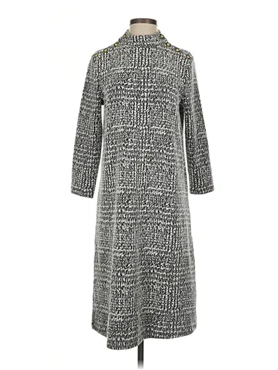 Pre-owned J. Mclaughlin Casual Dress In Gray