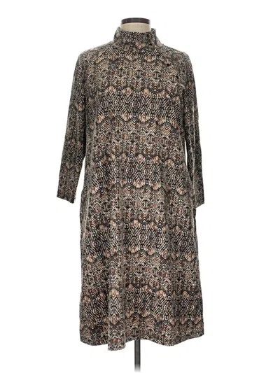 Pre-owned J. Mclaughlin Casual Dress In Gray