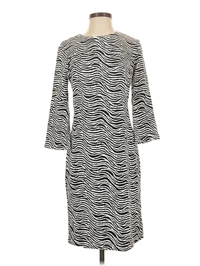 Pre-owned J. Mclaughlin Casual Dress In Gray