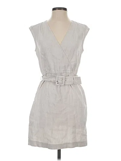 Pre-owned J. Mclaughlin Casual Dress In Gray