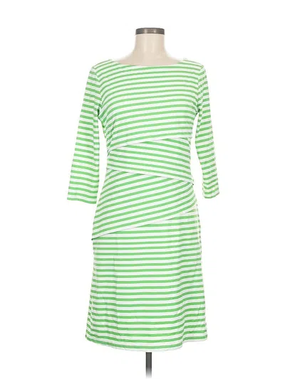 Pre-owned J. Mclaughlin Casual Dress In Green