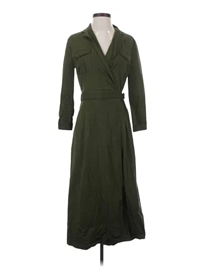 Pre-owned J. Mclaughlin Casual Dress In Green