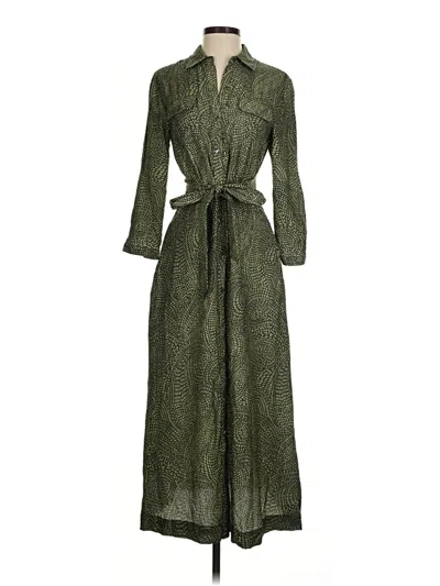 Pre-owned J. Mclaughlin Casual Dress In Green