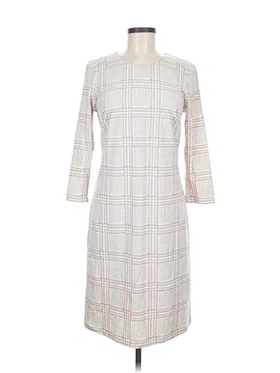 Pre-owned J. Mclaughlin Casual Dress In Ivory