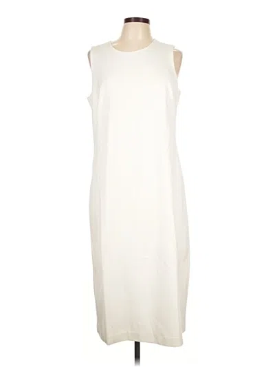 Pre-owned J. Mclaughlin Casual Dress In Ivory