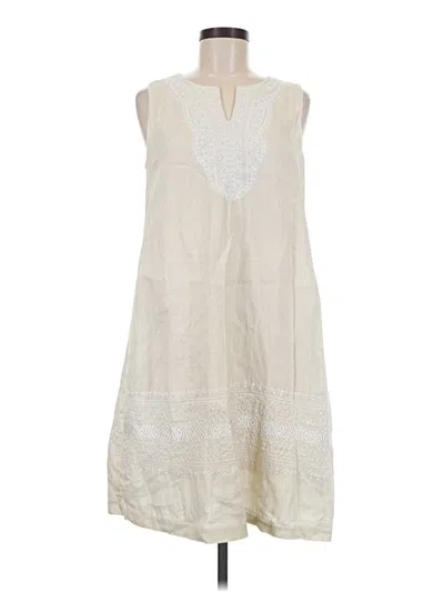 Pre-owned J. Mclaughlin Casual Dress In Ivory