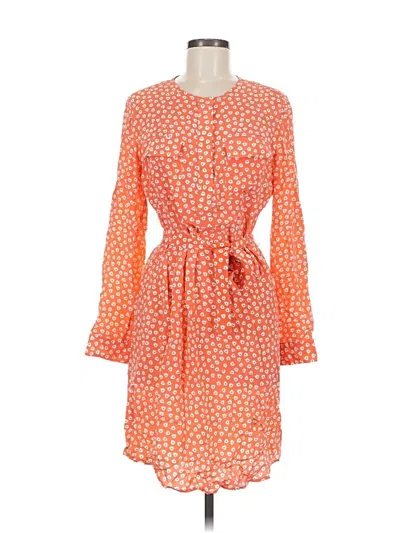 Pre-owned J. Mclaughlin Casual Dress In Orange