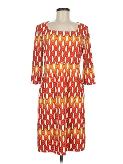 Pre-owned J. Mclaughlin Casual Dress In Orange