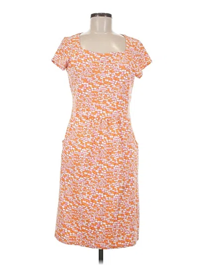 Pre-owned J. Mclaughlin Casual Dress In Orange