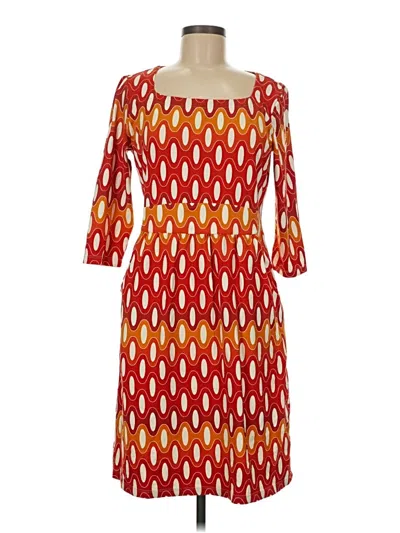 Pre-owned J. Mclaughlin Casual Dress In Orange