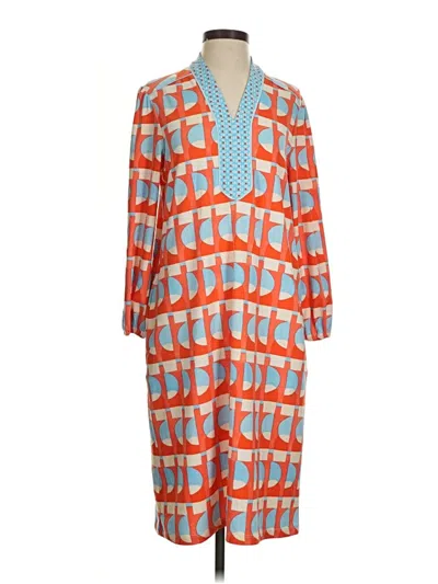 Pre-owned J. Mclaughlin Casual Dress In Orange