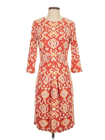 Pre-owned J. Mclaughlin Casual Dress In Orange