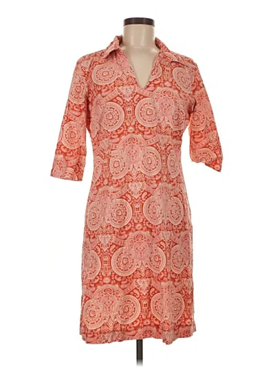 Pre-owned J. Mclaughlin Casual Dress In Orange