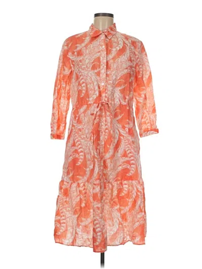 Pre-owned J. Mclaughlin Casual Dress In Orange