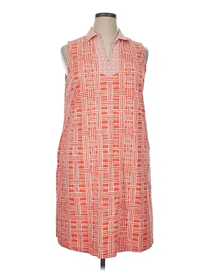 Pre-owned J. Mclaughlin Casual Dress In Orange