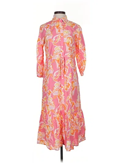 Pre-owned J. Mclaughlin Casual Dress In Pink