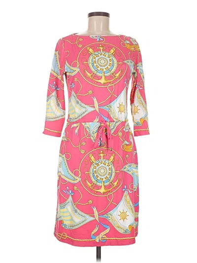 Pre-owned J. Mclaughlin Casual Dress In Pink